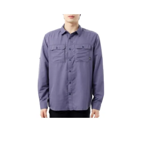 MOUNTAIN HARDWEAR Фиолетовые Мужские Рубашки