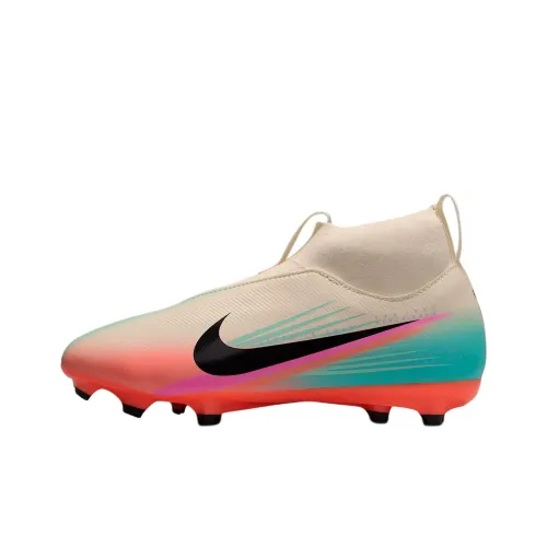 Sam Kerr x Nike Mercurial Superfly 10 Academy High Топ Детские футбольные бутсы Светлая слоновая кость Подростки