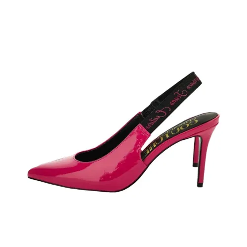 VERSACE JEANS COUTURE Узкий каблук Высокие каблуки Женские Розовый