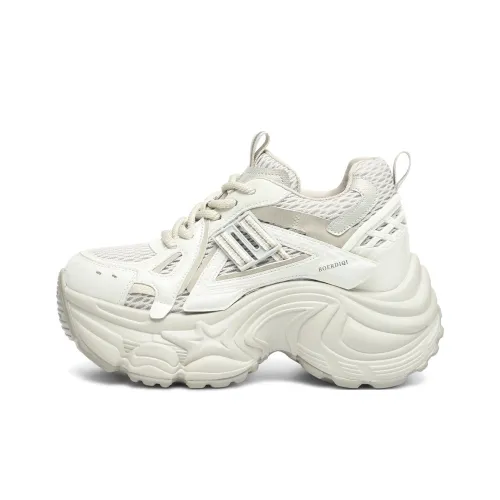 BOERDIQI Высота Увеличивающие Легкие Низкие Топ Кроссовки Толстая Подошва Женские