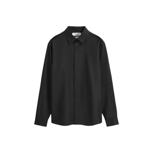 COS Черные Мужские Рубашки