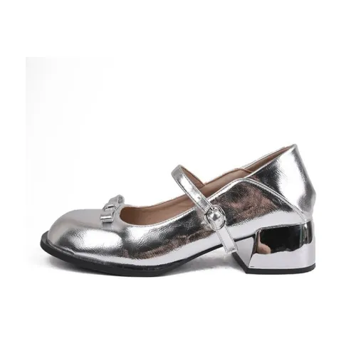 Colorful Creations Квадратный каблук Туфли Мэри Джейн Женские