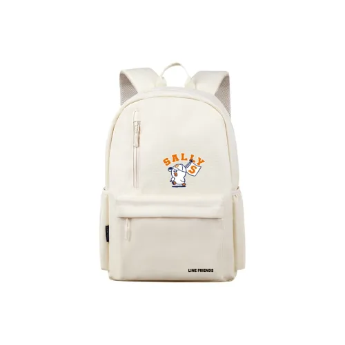 LINE FRIENDS Полиэстер Рюкзак Стандартный Унисекс Бежевый