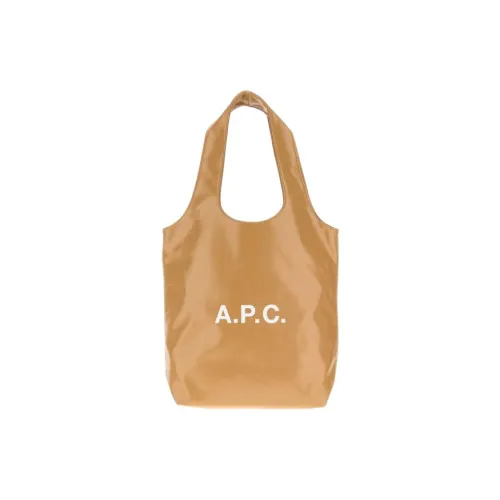 A.P.C Ninon Синтетическая кожа Сумка Маленькая Женская CAMEL