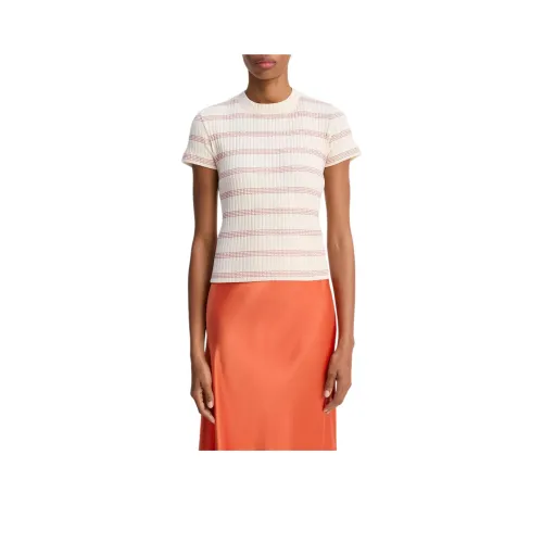 VINCE Овсяный Женские T-рубашки