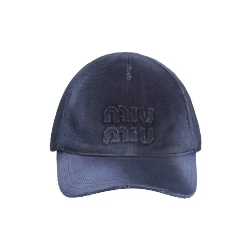 MIU MIU Ткань Кепки Женские Синие
