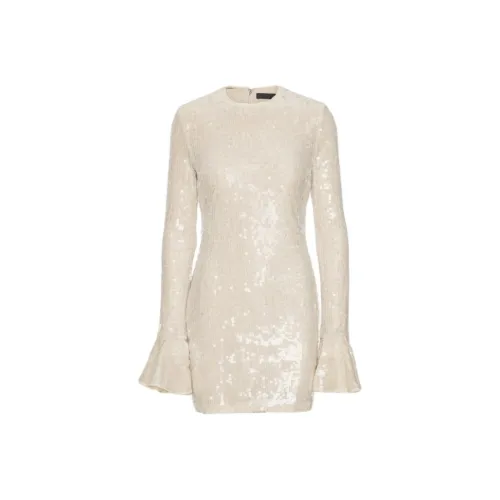 Rotate Длинное Платье с Длинными Рукавами Женское