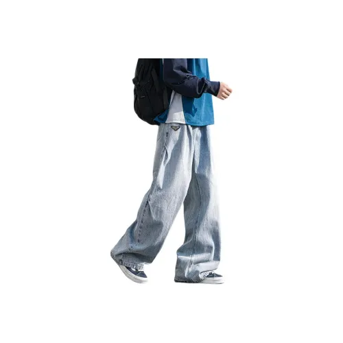 PWUE Унисекс Повседневные Брюки