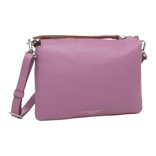 GIANNI CHIARINI Сумка через плечо из кожи мини женская фиолетовая