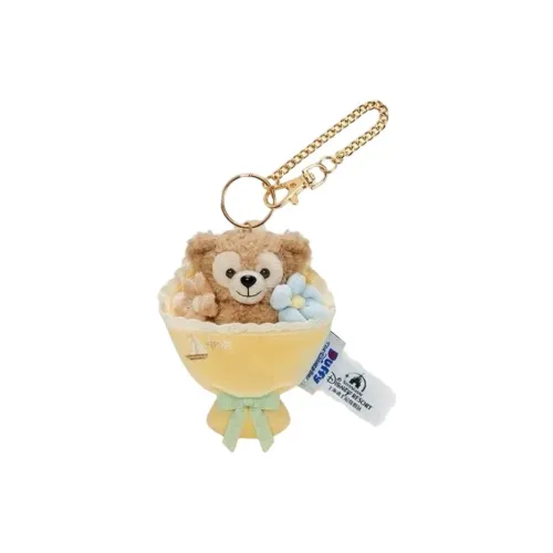 Disney x DISNEYLAND Даффи Мини Букет Кольцо для ключей Кукла Плюшевый Брелок Трубы Высокий Шанхай Дисней