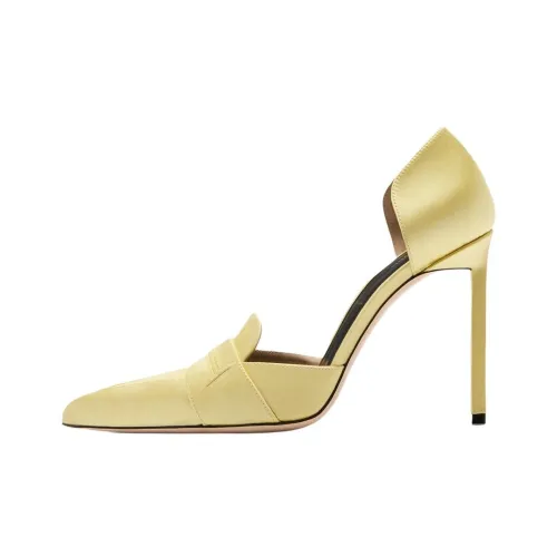 TF D'Orsay Узкий каблук Высокие каблуки 10,5 см Женские Желтый