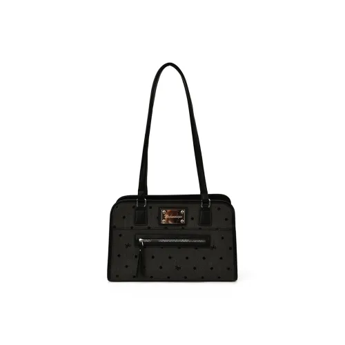 Meow In The Grass ПУ (полиуретан) Сумка через плечо Стандартная Женская Серый Розовый