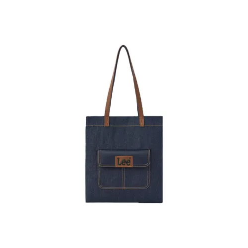 Lee Canvas Shopping Bag Сумка через плечо Сумка Обычная Унисекс Джинсовый Синий