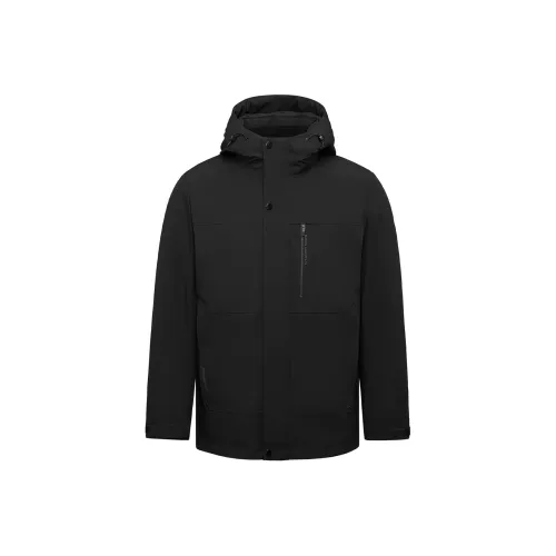 HLA Черный 55 Унисекс Пуховики