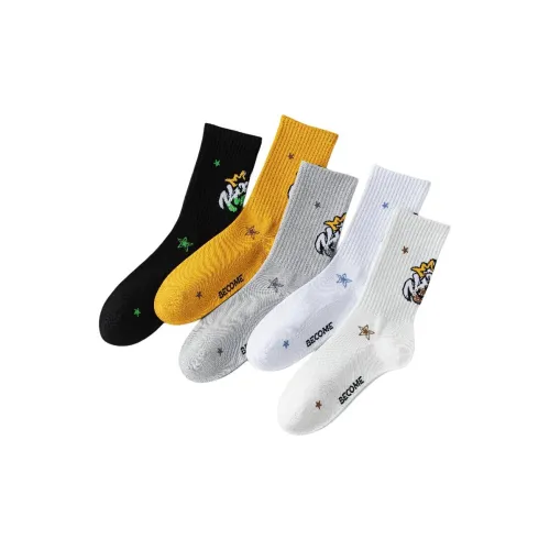 MIIOW Весенние и Осенние носки Crew для мужчин