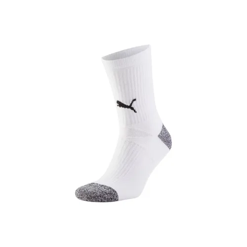 PUMA TeamLIGA Мужская футбольная тренировка Носки для футбола Носки для футбола Мужской 1 упаковка Белый