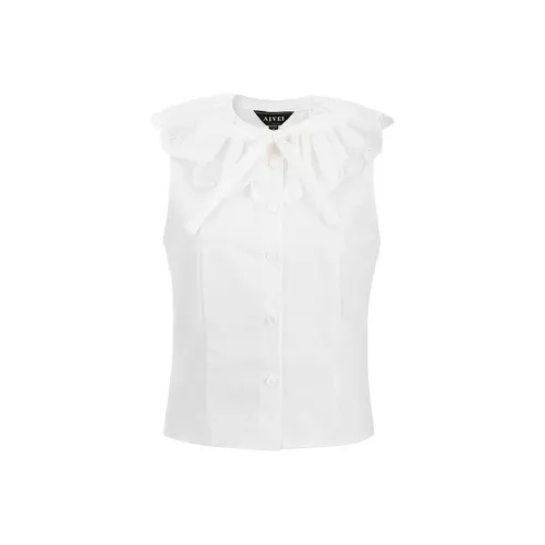 AIVEI Белые Женские Рубашки