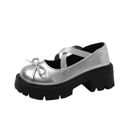 Wuji Винтаж Лоферы Без Подкладки Обувь Женская