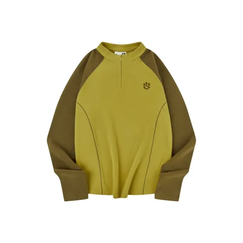 QIAODAN T-рубашка Женская Желтая Фруктовая Зеленая Лесной Мох Зеленая Коричневая Зеленая