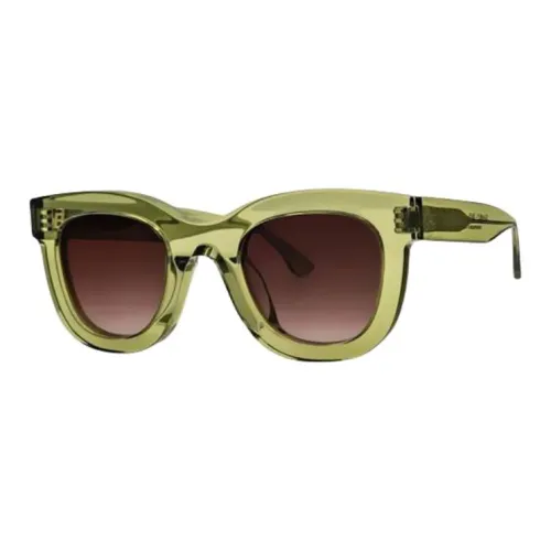 Thierry Lasry Ацетат Целлюлоза Квадрат Солнцезащитные очки Женские Зеленый