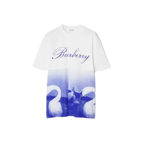 Burberry Рукав с оборками T-рубашка Женская Белая