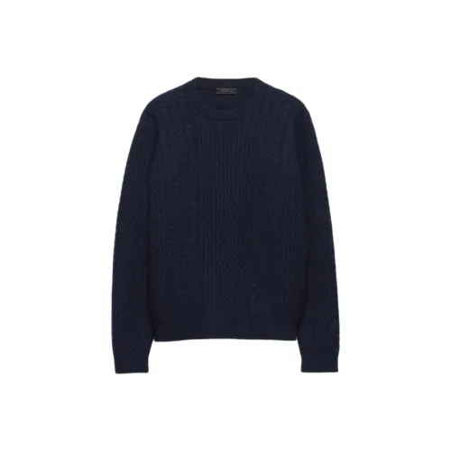 PRADA Синие Мужские Свитера