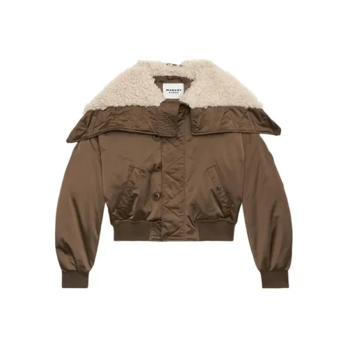 ISABEL MARANT Elisa Короткий Quilted Сатин Пальто Куртки Пальто Женские