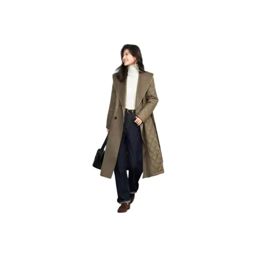 Still Quiet Pine Лесной Зеленый Женское Пальто