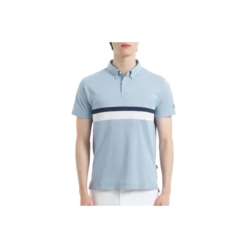 TITLEIST Небесно-голубая мужская поло