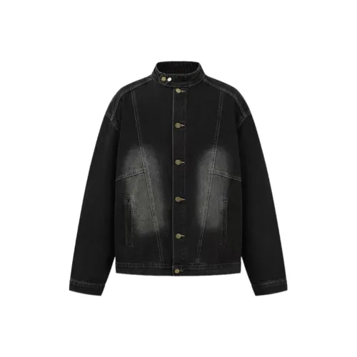 APBM Черный Синий Унисекс Джинсовые Куртки