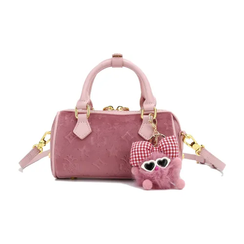 BUHOWE Полиуретан ПУ (полиуретан) Сумка Стандартная Женская Розовая