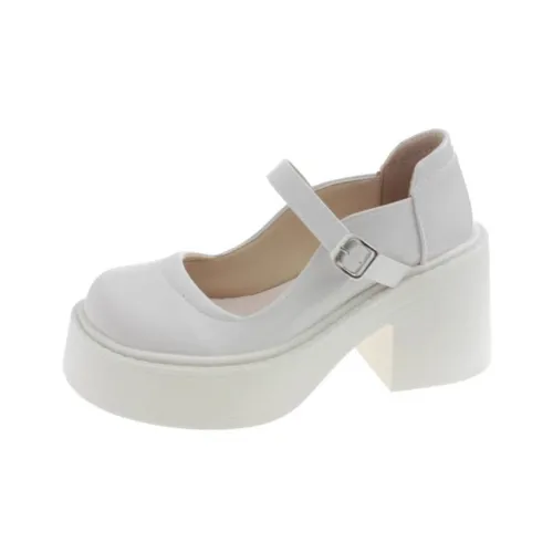 Colorful Creations Грубый каблук Туфли Мэри Джейн Женские