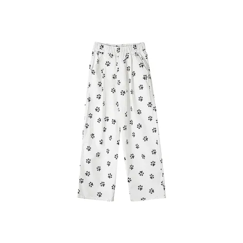 ACAINES Белый Женские Повседневные Брюки