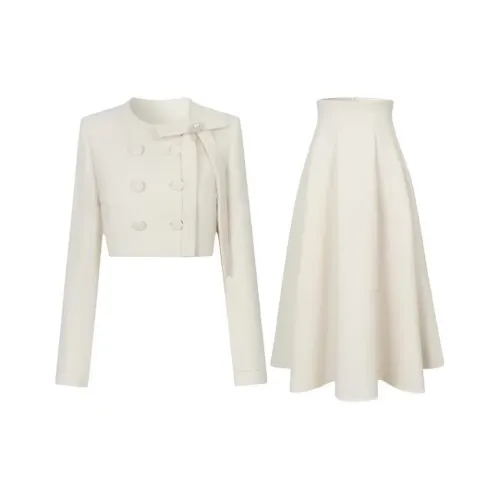 ACJL CHANEL Inspired Формальная одежда Комплекты с длинной юбкой Женская