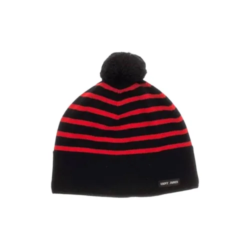 SAINT JAMES Beanies Мужской Черный Красный