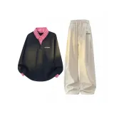 Чёрный + Экрю