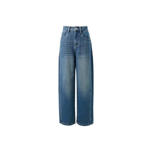 3COLOUR Haze Синий Женские Джинсы