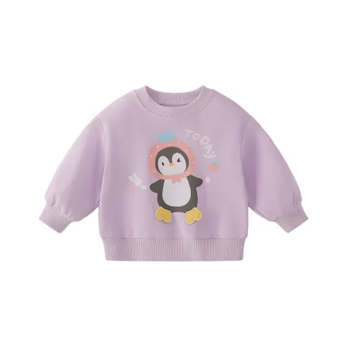 JELLYBABY Cute Penguin Pattern Pullover Sweatshirt