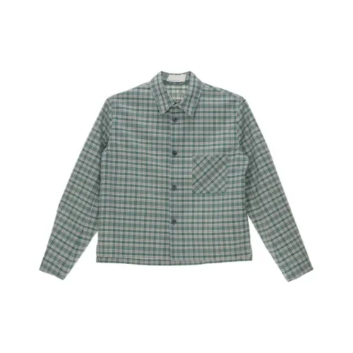 ПЭТ Дерево Kor Зеленый Мужские Рубашки