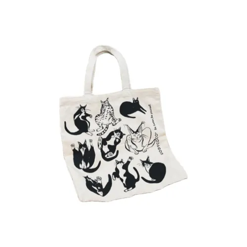 UODYCOCO Холст Плечевая сумка Стандартная Унисекс Айвори