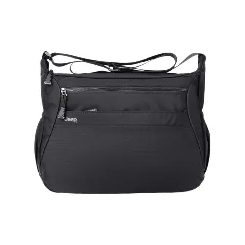 JEEP Нейлоновая сумка стандартная мужская черная