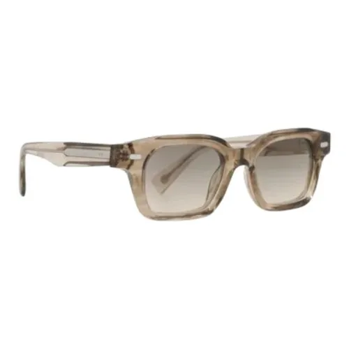 BRUNELLO CUCINELLI Ацетат Полиамид Кристальный Полиамид Полиэстер Хлопок Квадратные Солнцезащитные Очки Женские Коричневый