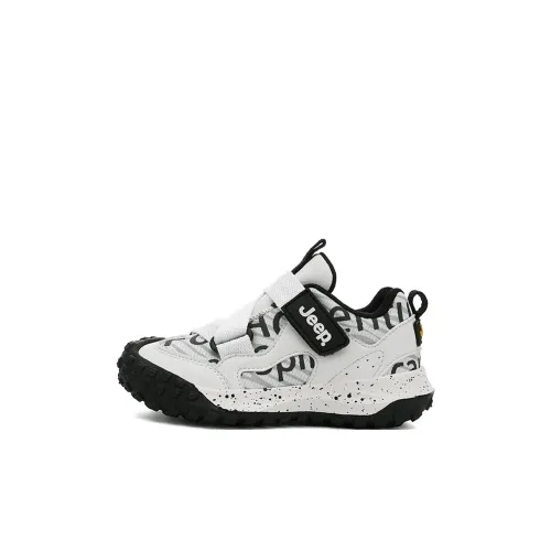 Jeep MID Топ KIDS Lifestyle Shoes Панда Белый Детский Возраст 3-7 лет