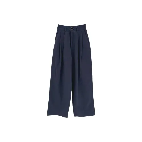 LOWEAR Носимые Повседневные Pintuck Хлопок Брюки Повседневные Брюки Женские