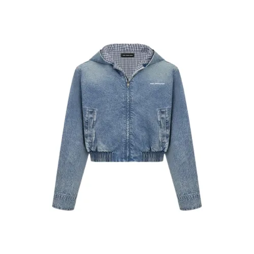 ANN ANDELMAN Деним Куртка Унисекс