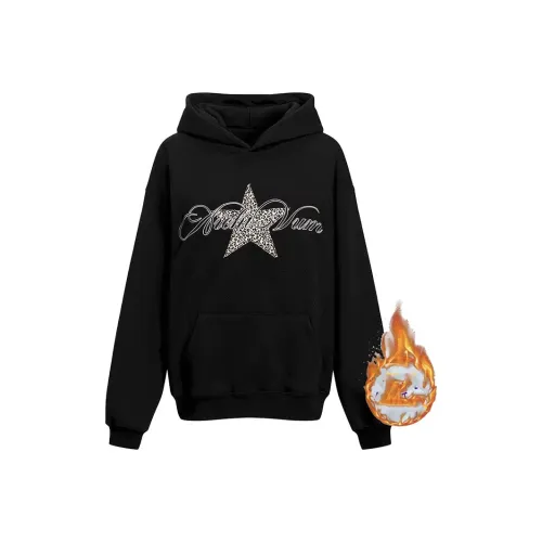 MEANALOT Черный флис с подкладкой Свитшот Женские Свитшоты