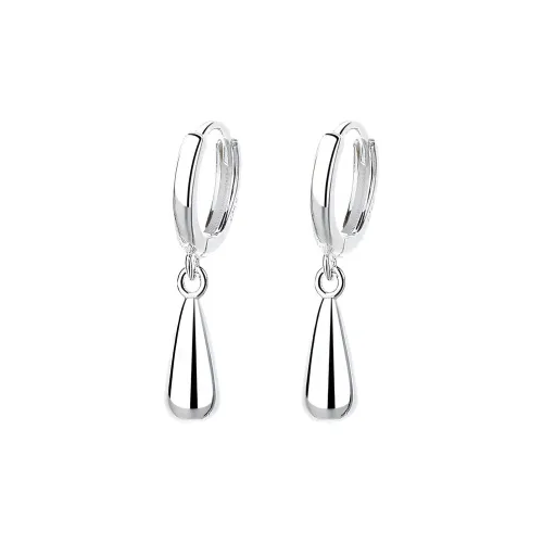 QIANFANGDAHUANGYE Титановые стальные серьги женские