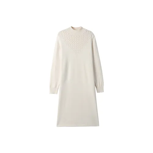 X MOOM Длинное платье с длинными рукавами женское