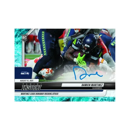 PANINI 2025 Football Регби NFL INSTANT Damian Martínez Вода Спортивные карты 1 шт