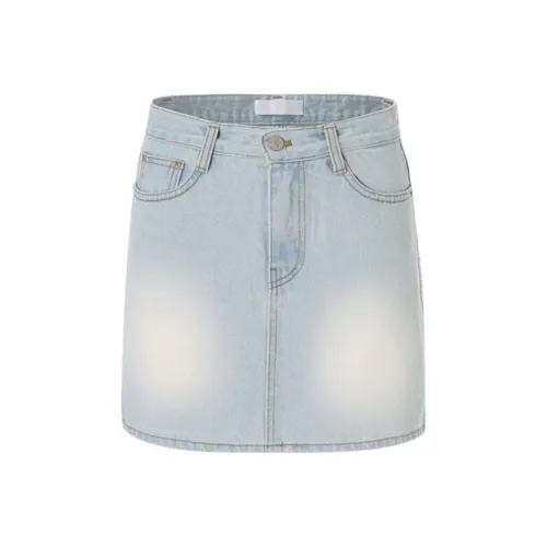 NOT YOUR ROSE SS25 Rosie Denim Юбка Light Blue Джинсовые Короткие Юбки Женские Light Blue Light Blue